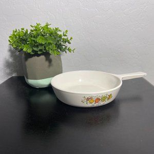 Vintage CorningWare Le Persil Spice of Life Handled Dish